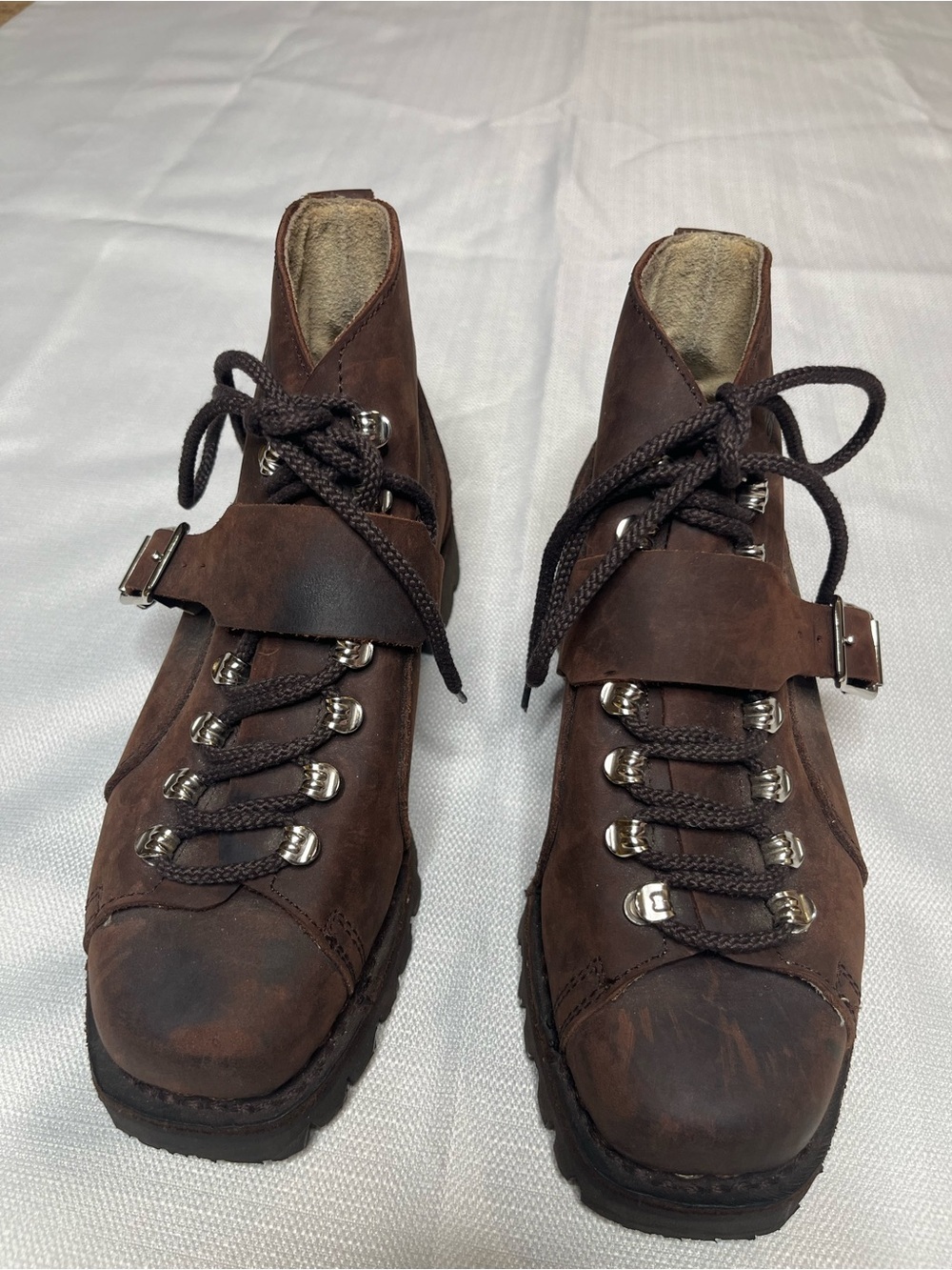 Galibier Jannu Vintage French Hiking Boots - Outdoor Mountaineering Alpine Retro
